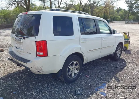 2011 Honda Pilot Touring from USA, damaged, VIN 5FNYF3H97BB008655